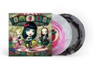 JACK OFF JILL CLEAR HEARTS GREY FLOWERS PINK / CLEAR & BLK SWIRL 2LP NEW / UNP