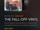 J. Cole - The Fall Off Stealth Edition Vinyl SOLD OUT LIMITED EDITION