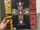 Guns N' Roses Appetite for Destruction Vinyl LP Geffen Records Hard Rock Album