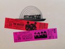 THE BEATLES AT THE HOLLYWOOD BOWL 1990 UK PRESS RED / PURPLE TICKET