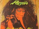 POISON Open Up And Say Ahh ORIG.1988 Vinyl LP HEAVY HAIR METAL INSERT UNCENSORED