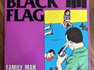 Black Flag, Family Man. 1984 SST, Freeway Records Lp W/Light green inlay. VG+-EX