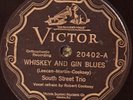 Victor 20402 South Street Trio NEED MORE BLUES  skiffle LEECAN  78 rpm 1927 EE+