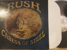 RUSH - Caress Of Steel VINTAGE LP Mercury SRM-1-1046  VG+/VG+