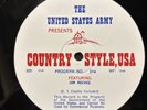 16” Radio Transcription Jim Reeves Roy Drusky VG+ Country Style USA ARMY T3