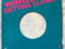 Paul McCartney Wings Getting Closer US PS Title Sleeve Columbia last one MINT