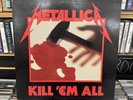 METALLICA - Kill 'Em All [LP JACKET ONLY, VG] Original Pressing