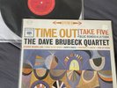 The Dave Brubeck Quartet Time OutColumbia Stereo CS-8192 EX/EX  SHRINK