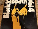 1972 BLACK SABBATH VOL. 4 GREEN LABEL VINYL LP ALBUM RECORD WARNER BROS. RECORDS