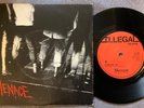 MENACE - SCREWED UP / INSANE SOCIETY rare UK 1977 / PUNK / KBD / MINT-