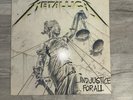 Metallica And Justice For All Vinyl 2XLP Original Record 1988 Elektra W/Inners