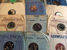 Vintage  10'' 78's shellac records bundle.