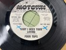 Four tops Baby I Need Your loving / Call On Me 1964 White Label Promo Super rare