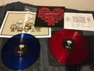 UNDERTALE GAME SOUNDTRACK VINYL BLUE RED TRANSPARENT FIRST PRESSING RECORD