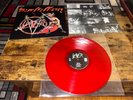 Slayer -Show No Mercy(1983)Red Vinyl 2008 Factory Label Error From Hell Awaits