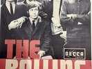 THE ROLLING STONES affiche promo DECCA FRANCE 1964
