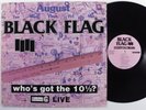 BLACK FLAG Who's Got The 10 1/2? SST LP n