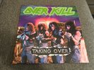 Overkill Taking Over Vinyl Megaforce Records 1987 VG++/EX