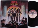 KISS Love Gun CASABLANCA LP VG+ with gun insert n