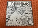 Subhumans Evolution Excellent Rare Original UK 7