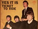 The Beatles Ticket to Ride / Yes It Is Capitol 5407 45 rpm 7” PS Picture Sleeve