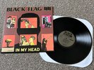 Black Flag - In My Head - SST Records - Black Vinyl (Henry Rollins)