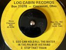 REV JESSE HARRISON Stop That Train on Log Cabin hillbilly gospel bop EP 45 HEAR