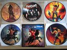 MANOWAR   5  X PICTURE  DISC VINYL  ALL  RARE  PROMO RTARITÄTS NUMRED EDITION