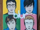 VINYL RECORD / BLUR - THE BEST OF / DOUBLE LP - WHITE & GREY VINYL  / IMPORT LP
