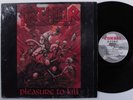 KREATOR Pleasure To Kill COMBAT/NOISE LP VG+ SHRINK o
