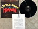 LITTLE SHOP OF HORRORS Original Soundtrack 1986 LP - Promo w/ RARE Paperwork SEE