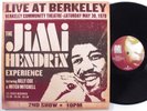 JIMI HENDRIX EXPERIENCE Live At Berkeley B0001159-01 2XLP VG+ 180g w/ booklet o