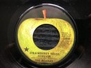 Beatles STRAWBERRY FIELDS / PENNY LANE 1971 Apple BLACK STAR LA single VG++