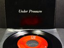 1981 QUEEN/David Bowie Under Pressure 7  Sgl Pic Slv 1st Press Elektra E47235 NM