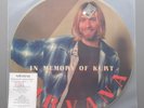 NIRVANA In Memory Of Kurt Italian 1994 LP picture disc RARE