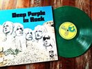 DEEP PURPLE In Rock  Farbige Grün Vinyl LP LIMITED EDITON Rarität aus 1978