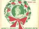 PEGGY LEE-PICTURE SLEVE + 45--(CHRISTMAS CAROUSEL)--PS--PIC--SLV