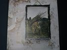 LED ZEPPELIN IV 1971 PLUM INVERTED FEATHER + PETER GRANT CREDIT 1ST UK VINYL EX+