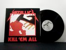 METALLICA LP Kill Em All 1983 Warner Brothers  RE vinyl