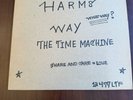 THE TIME MACHINE LP Harm's Way Rare Unknown 1980s Private Psych Punk Scuzz LP