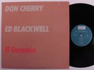 DON CHERRY/ED BLACKWELL El Corazon ECM LP VG+/VG++ p