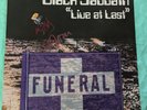BLACK SABBATH Live At Last OZZY Osbourne AUTOGRAPH Funeral Flag Ireland EX