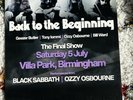 Black Sabbath Back To The Beginning Blue Vinyl Villa Park 5th July Ozzy Osbourne
