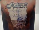Raven Stay Hard LP Vinyl Atlantic Records Hard Rock 12