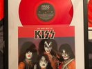 KISS 2025 The Very Best Of KISS Red Vinyl LP Framed  MINT Never Played Shrink