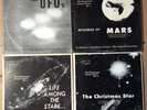 (4 LP lot) HUBERT J. BERNHARD planetarium lecture series 1,2,3 & 4 incl THE UFOs