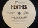 Heathen - Kill The King - OG PROMO Press - Rare Thrash Metal - EX