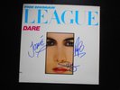 THE HUMAN LEAGUE signed ALBUM- DARE-                                        ekim
