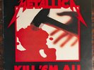 MetallicA Kill 'Em All South Korea 1990 Reissue LP