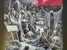 LP Merciless The Awakening INCL. INSERT, RED W/ BLACK & WHITE SPLATTER VINYL
